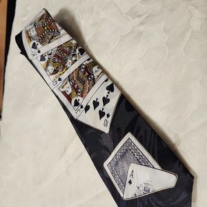 Ace Of Spades Novelty Necktie
